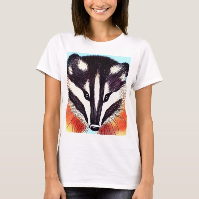 Felaktig Badger T Shirt (Framsida)