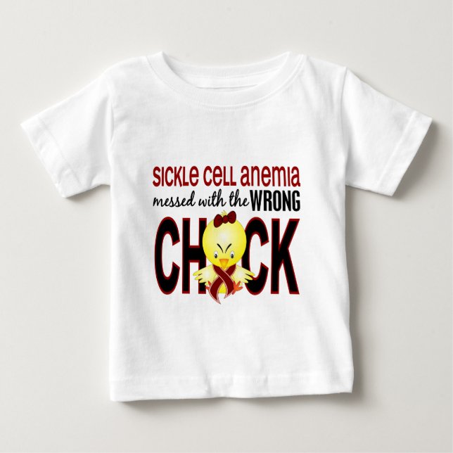Felaktig Chick av anemi med sickle-cell Tee (Framsida)