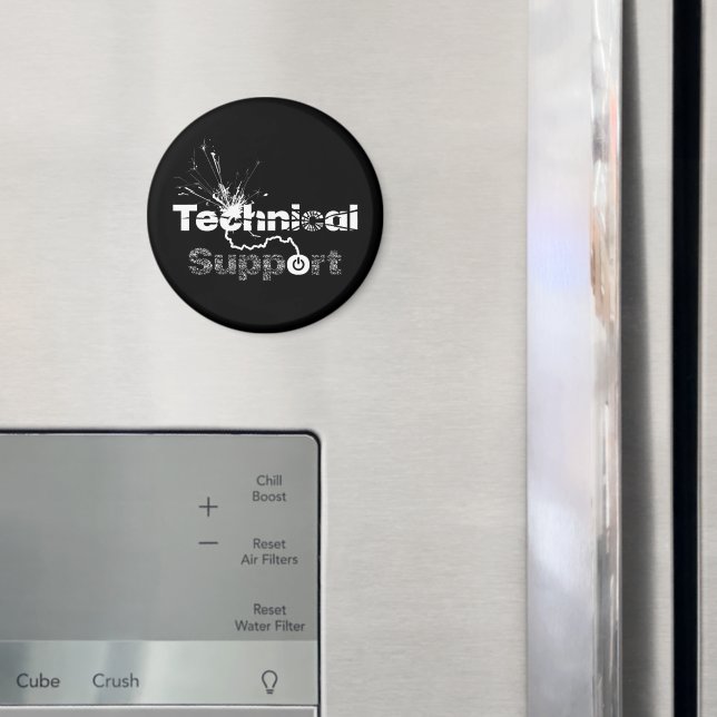 Felaktig daglig teknisk support magnet (In Situ (Fridge))