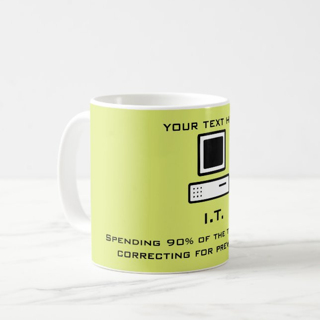 Felaktig datorvetenskap kaffemugg (Framsida vänster)
