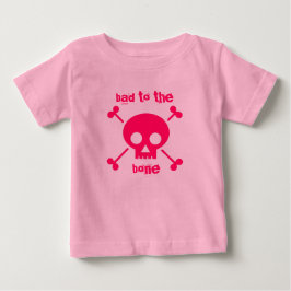 Felaktig för Bone Cute Rosa Halloween Tutu T-shirt