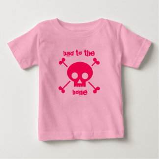 Felaktig för Bone Cute Rosa Halloween Tutu T-shirt
