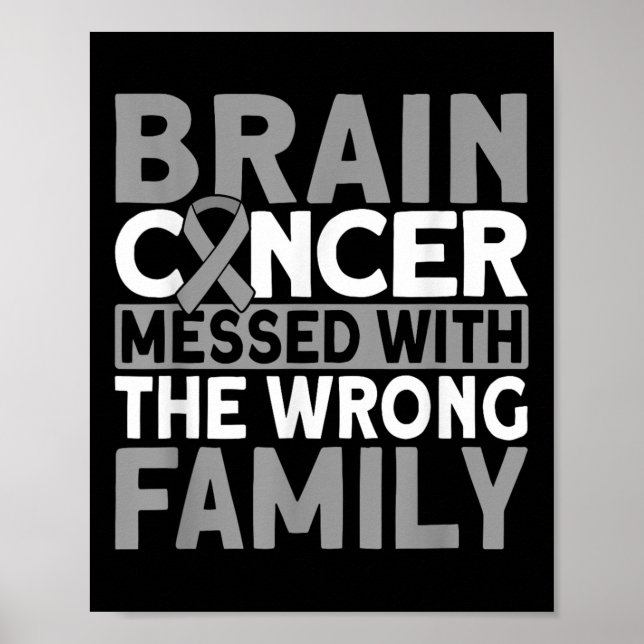 Felaktig hjärncancer i familjen poster (Framsidan)