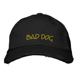Felaktig Hund Broderad Keps