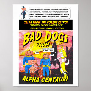 Felaktig Hundar från Alpha Centauri Poster