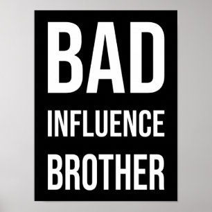 Felaktig influensasbroder poster