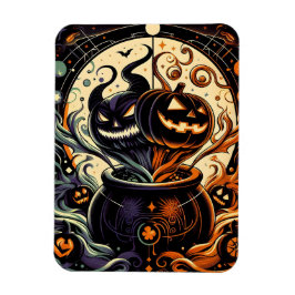 Felaktig Jack O'lantern Flexible Magnet