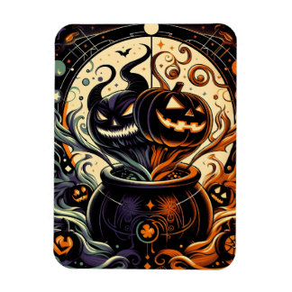Felaktig Jack O'lantern Flexible Magnet