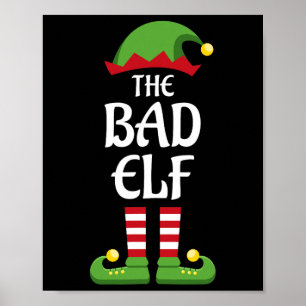 Felaktig Jul för matchningsgrupp för Elf-familjen Poster
