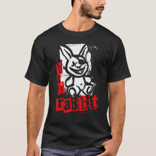 Felaktig kanin som Grunge Stil Parody T Shirt