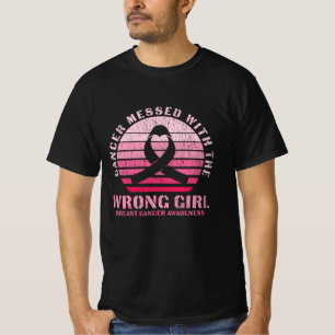 Felaktig medvetenhet om bröstcancer hos flickor t shirt