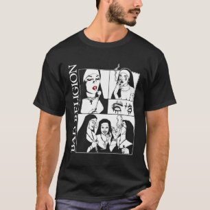 Felaktig Nuns Religion Smoking T Shirt