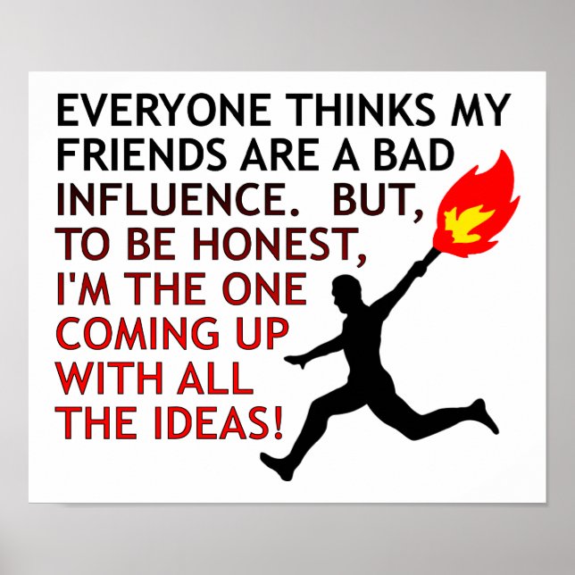 Felaktig påverkan Poster (Framsidan)