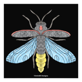 Felaktig (svart) - Fotoutskrift Fototryck