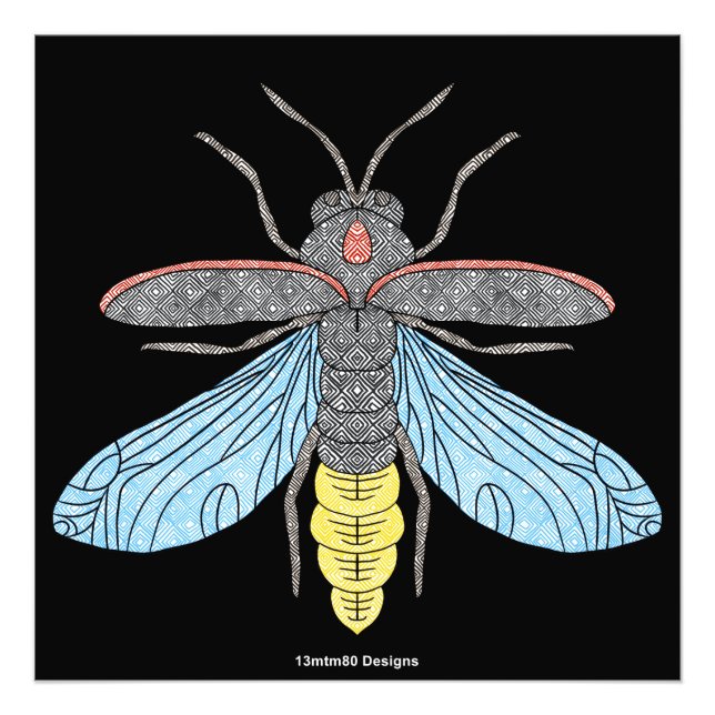 Felaktig (svart) - Fotoutskrift Fototryck (Framsidan)