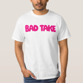 Felaktig tagning t shirt