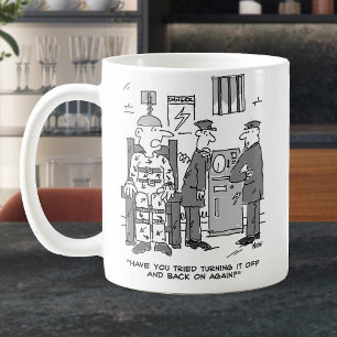 Felaktig Tecknad för elstol - Lustigt Kaffemugg