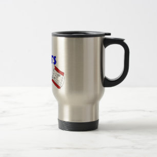 Felaktig tumlare, rostfritt stål, 14 oz resemugg