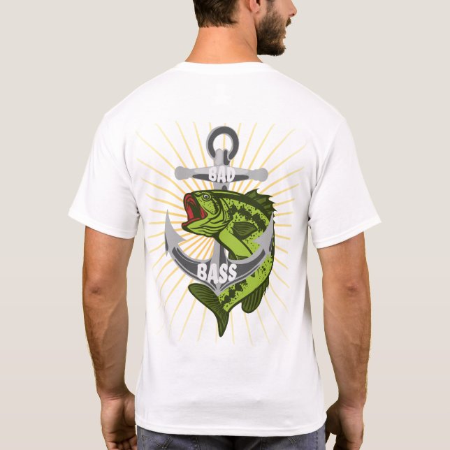 Felaktig vikt med Personligen NAMN vid fartygsanka T Shirt (Baksida)