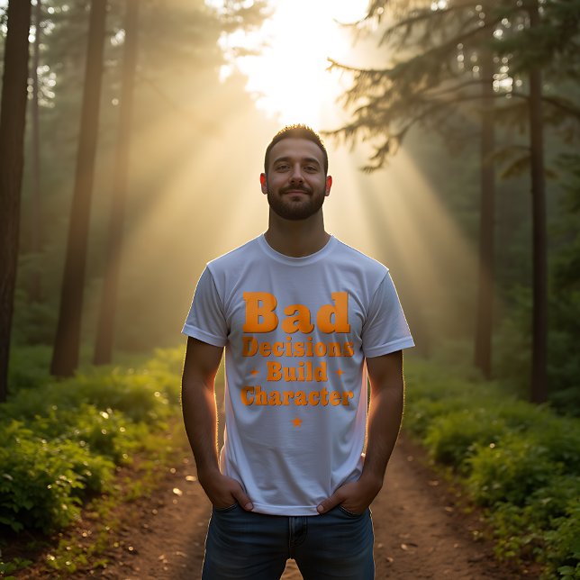Felaktiga beslut Bygger tecken T Shirt (Skapare uppladdad)