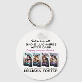 Felaktiga Billionaires efter Mörk-nyckelkedja Nyckelring