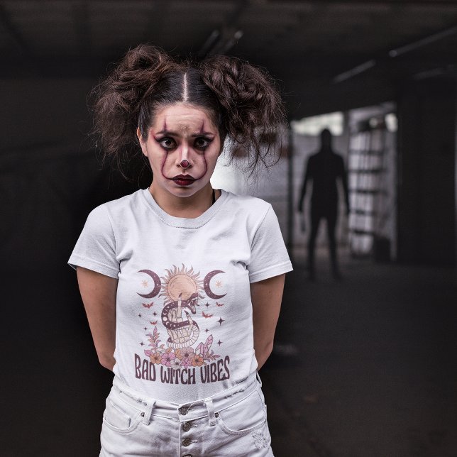 Felaktiga häxvibes Halloween-familjmatchning T Shirt (Halloween Family Matching T-Shirt )