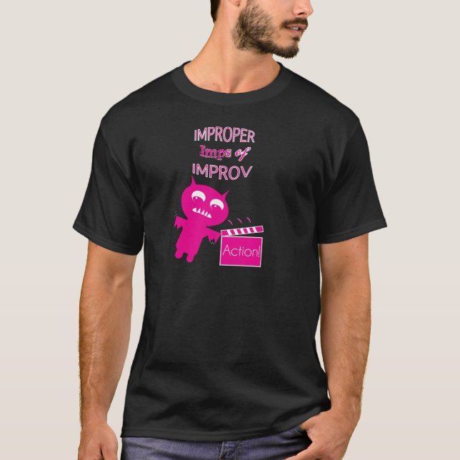 felaktiga imps av improv t-shirt (Framsida)