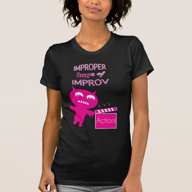 felaktiga imps av improv tee (Framsida)
