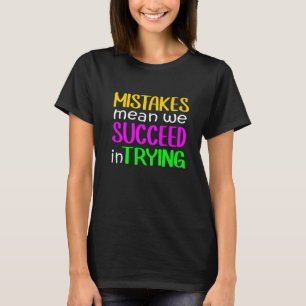 Felaktigt Elak lyckades testa tillväxtMindset Posi T Shirt