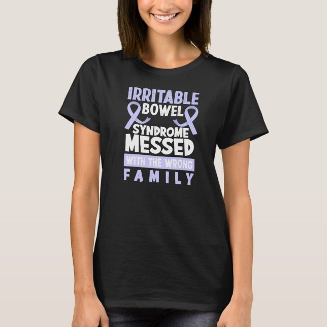 Felaktigt fel i familjen, Irritable Bowel Syndrome T Shirt (Framsida)