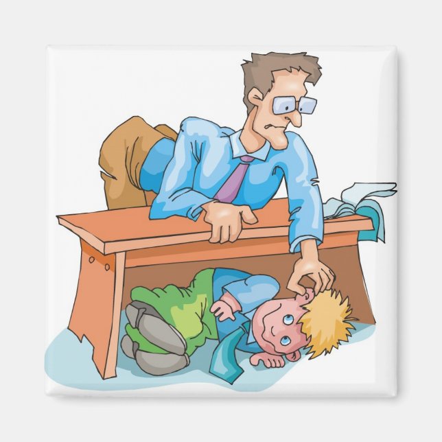 Felaktigt klassrumsbeteende magnet (Framsidan)