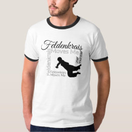 Feldenkrais flyttningar mig svart & vit för tee shirt