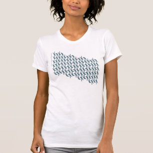 Feldenrais som står anseende för ATM-skjorta p T-shirt