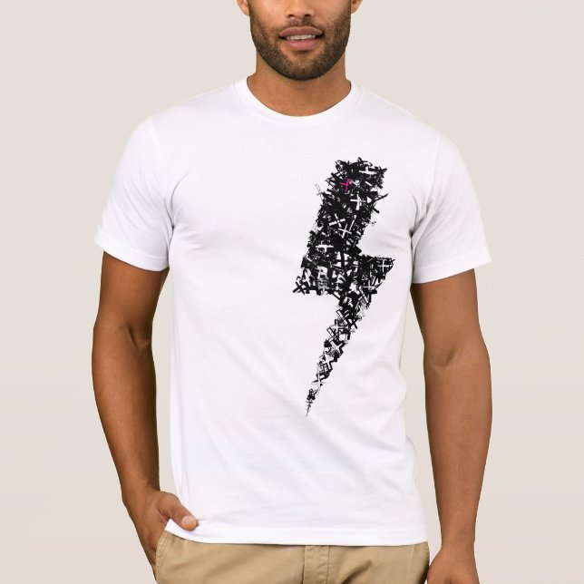 Felfel som var felt vid Godz, begränsade Tee Shirt (Framsida)