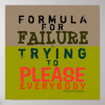 Felformel ~ 12X12 Poster
