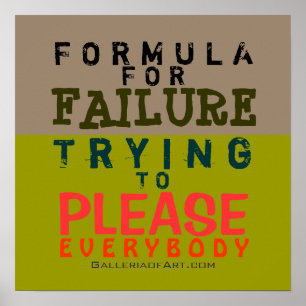 Felformel ~ 16 x 16 Poster