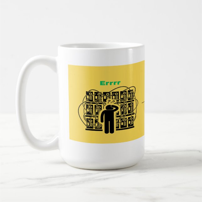 Felfunktion i teasystemet kaffemugg (Vänster)