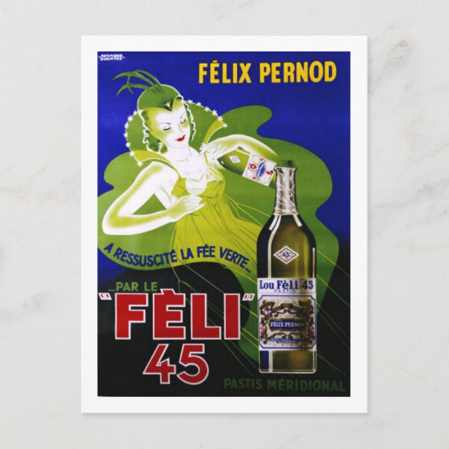 FELI 45 ABSINTHE VYKORT (Framsida)