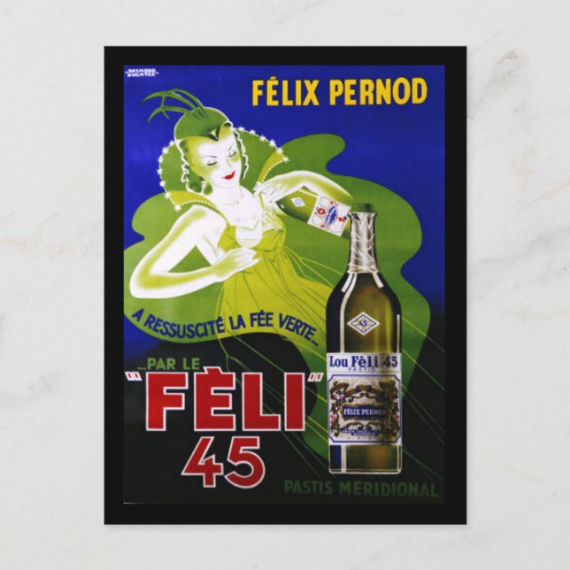 FELI 45 ABSINTHE VYKORT (Framsida)