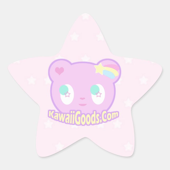 feli stjärnformat klistermärke (Framsida)