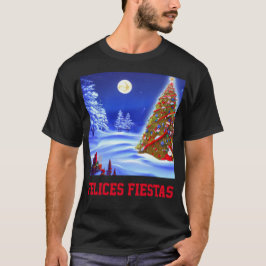 felices fiestas t shirt