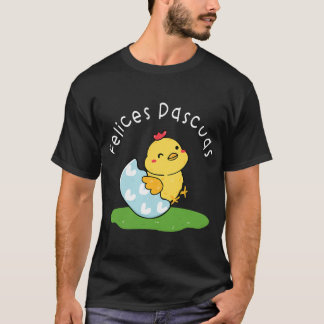 Felices Pascuas 2 spanska Glad påsk Baby-kycklinge T Shirt
