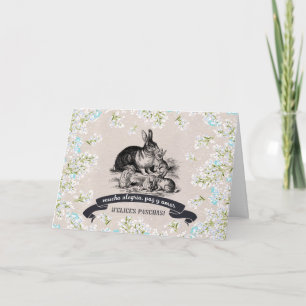 Felices Pascuas. Påsk-kort på spanska Helgkort