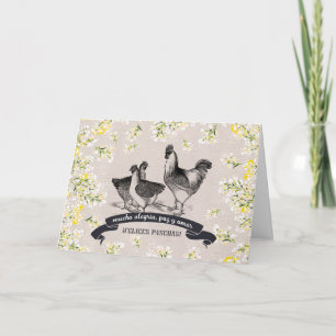 Felices Pascuas. Påsk-kort på spanska Helgkort