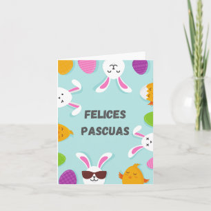 Felices Pascuas, spanska Glad påsk Kort