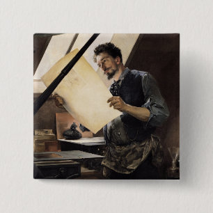 Felicien Rops i hans studio Knapp