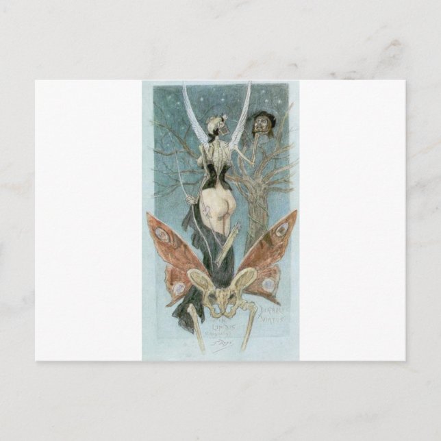 Felicien Rops initiativ Vykort (Framsida)