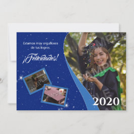 Felicitación o invitación de graación inbjudningar