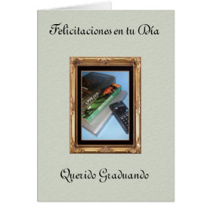 Felicitaciones graduacion hälsningskort