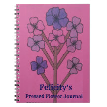 Felicity's Pressade Blomjournal